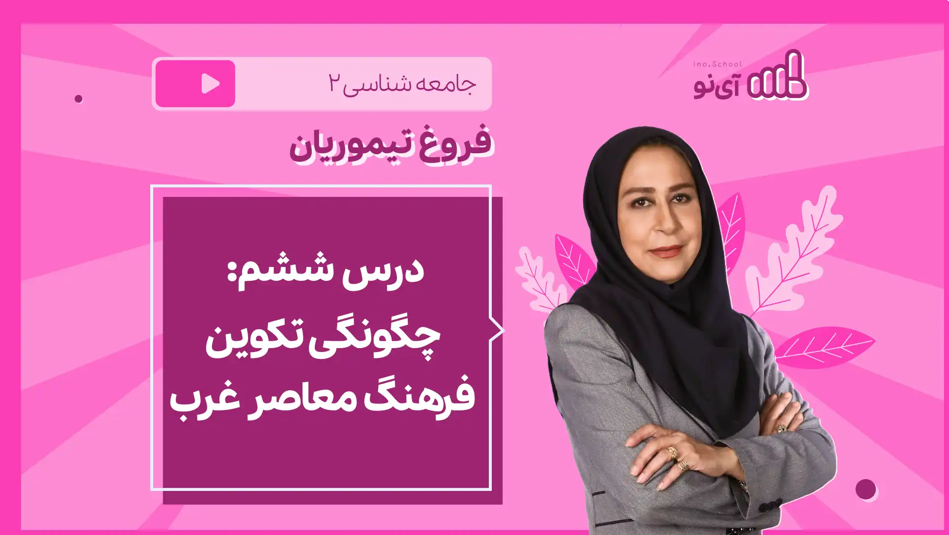 تصویر پیش نمایش درس نکته و تست درس ششم: چگونگی تكوین فرهنگ معاصر غرب