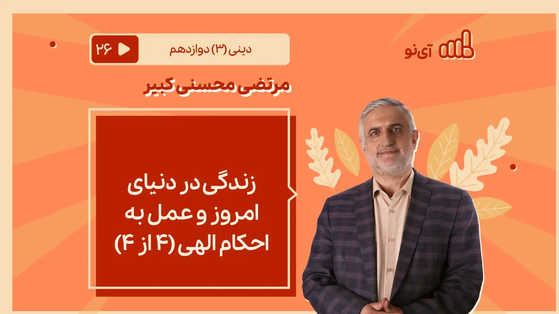 تصویر پیش نمایش درس زندگی در دنیای امروز و عمل به احکام الهی (4 از 4)