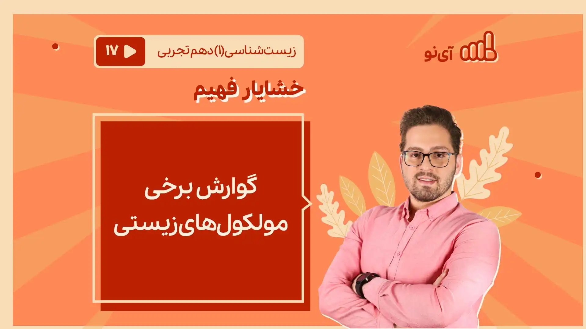 تصویر پیش نمایش درس گوارش برخی مولکول های زیستی