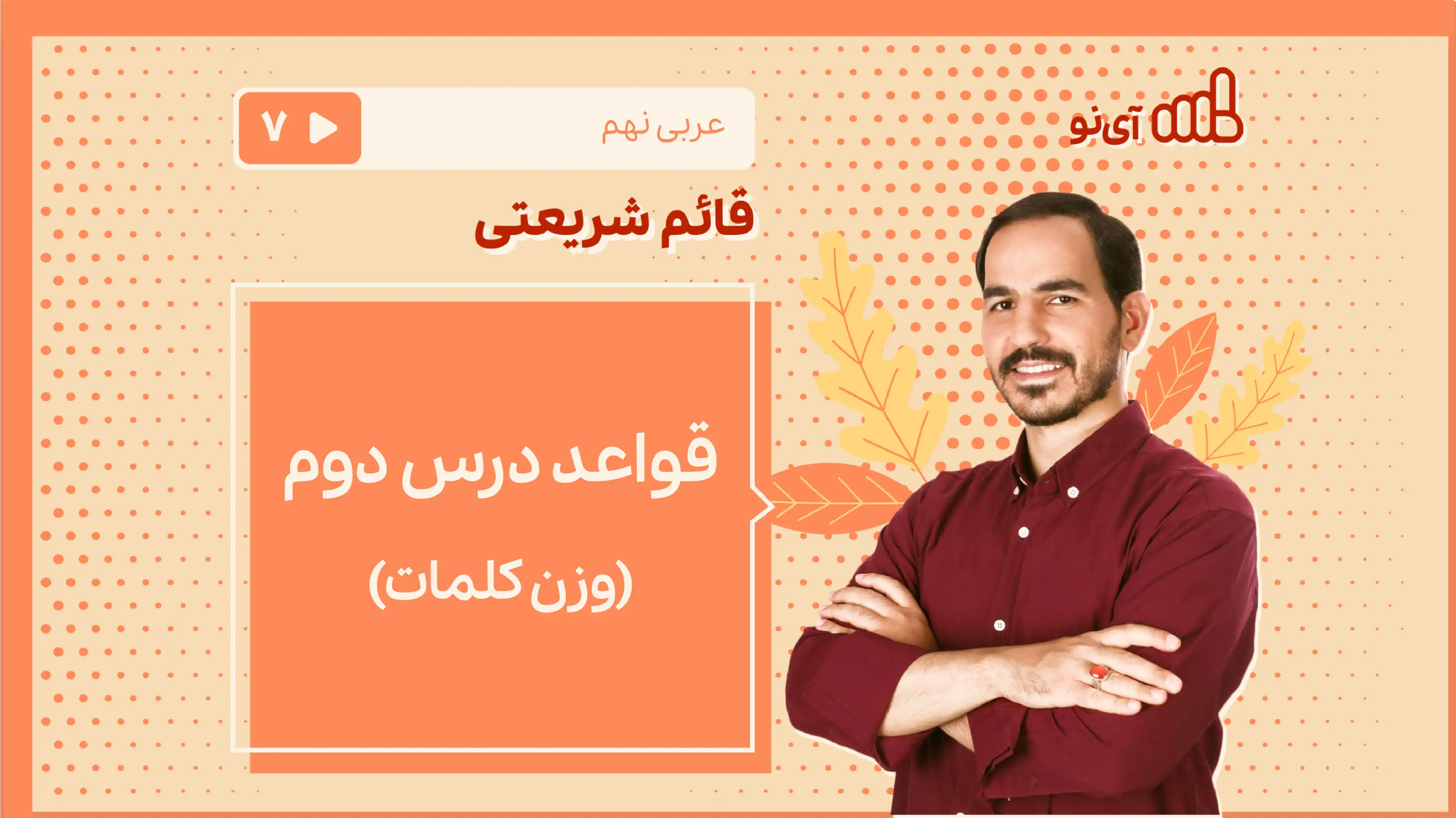 تصویر پیش نمایش درس قواعد درس دوم (وزن كلمات)