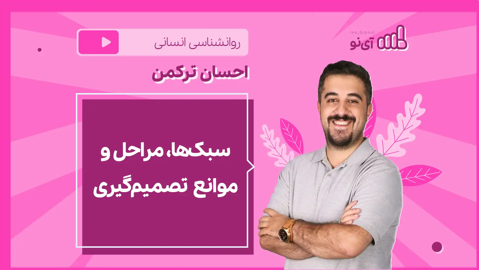 تصویر پیش نمایش درس نکته و تست سبک ها، مراحل و موانع تصمیم گیری