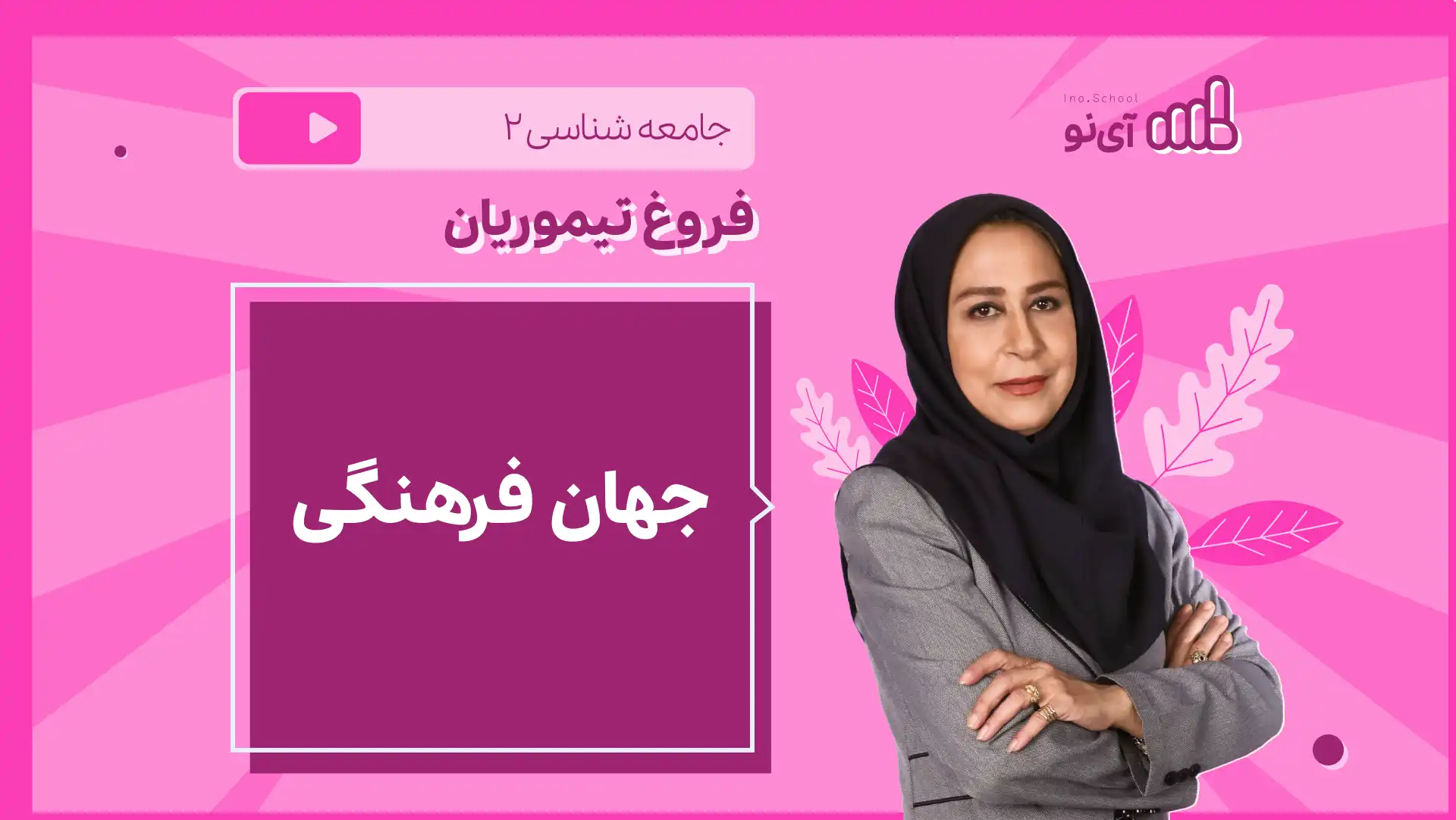 تصویر پیش نمایش درس نکته و تست جهان فرهنگی