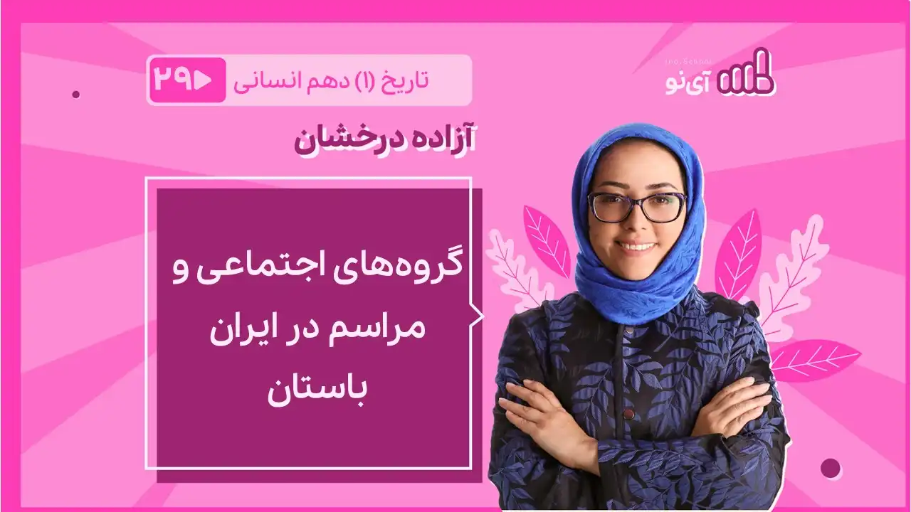 تصویر پیش نمایش درس گروه های اجتماعی و مراسم در ایران باستان