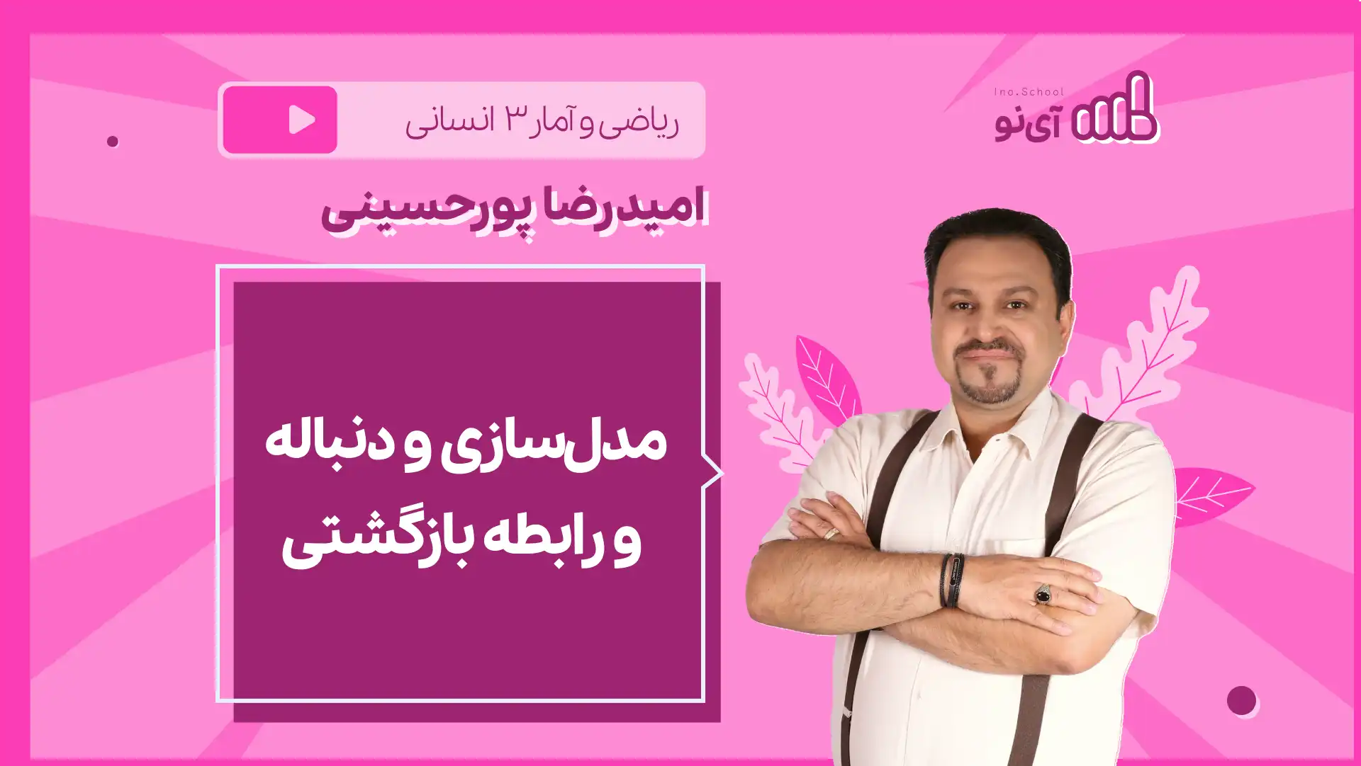 تصویر پیش نمایش درس نکته و تست مدل سازی و دنباله و رابطه بازگشتی