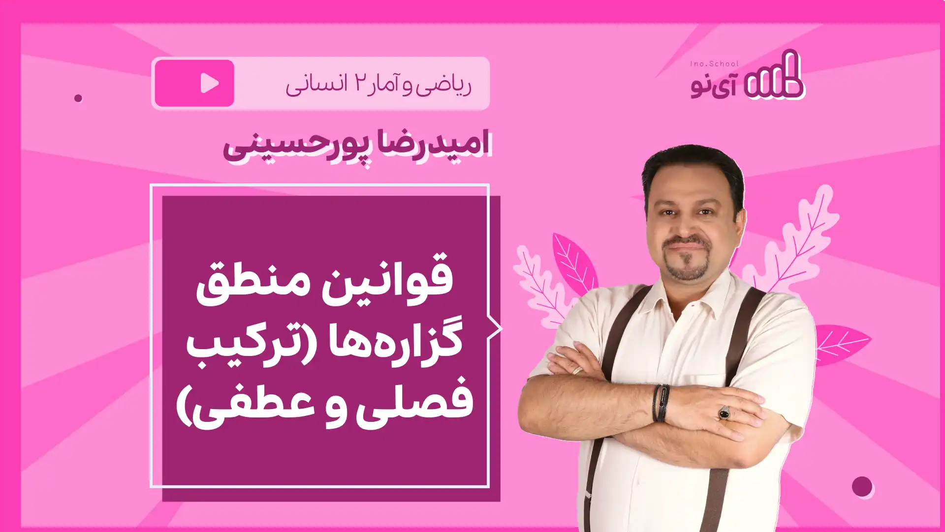تصویر پیش نمایش درس نکته و تست قوانین منطق گزاره ها (ترکیب فصلی و عطفی)