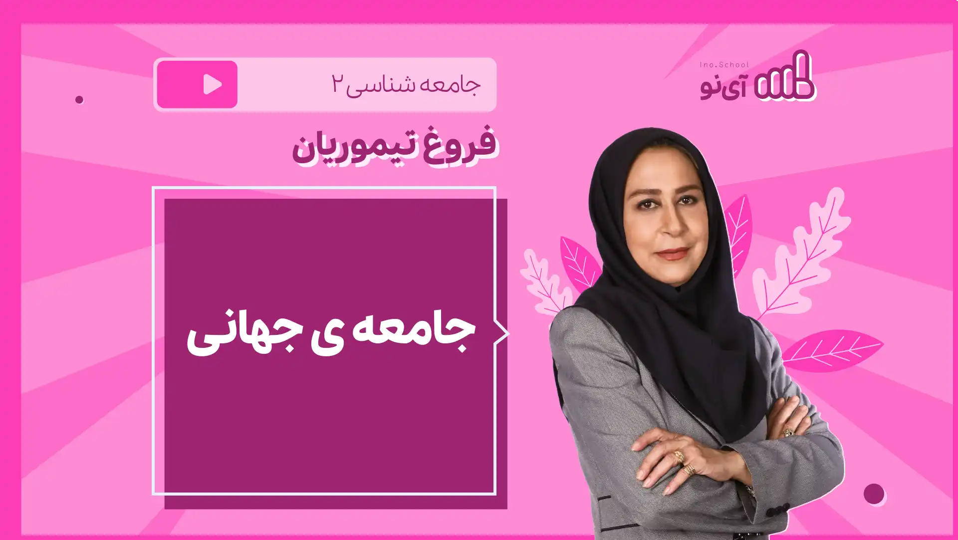 تصویر پیش نمایش درس نکته و تست جامعه ی جهانی