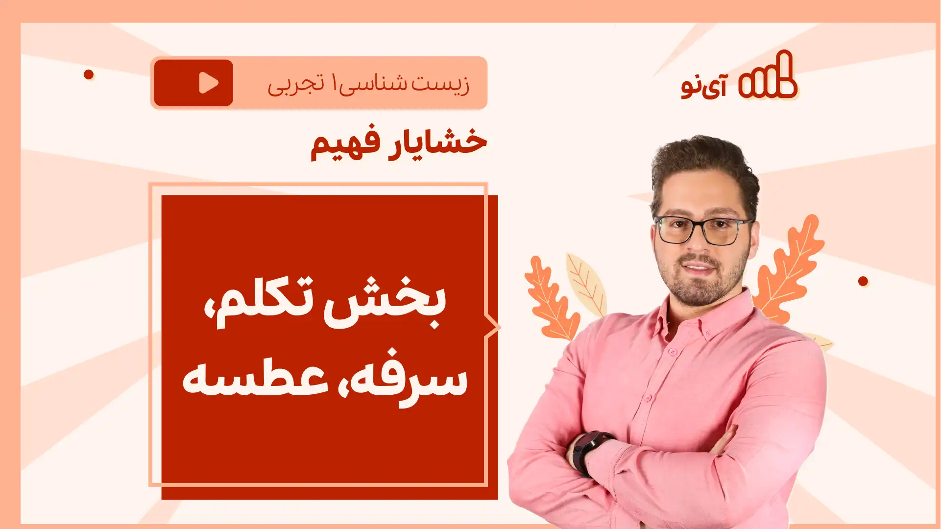 تصویر پیش نمایش درس نکته و تست بخش تکلم، سرفه، عطسه
