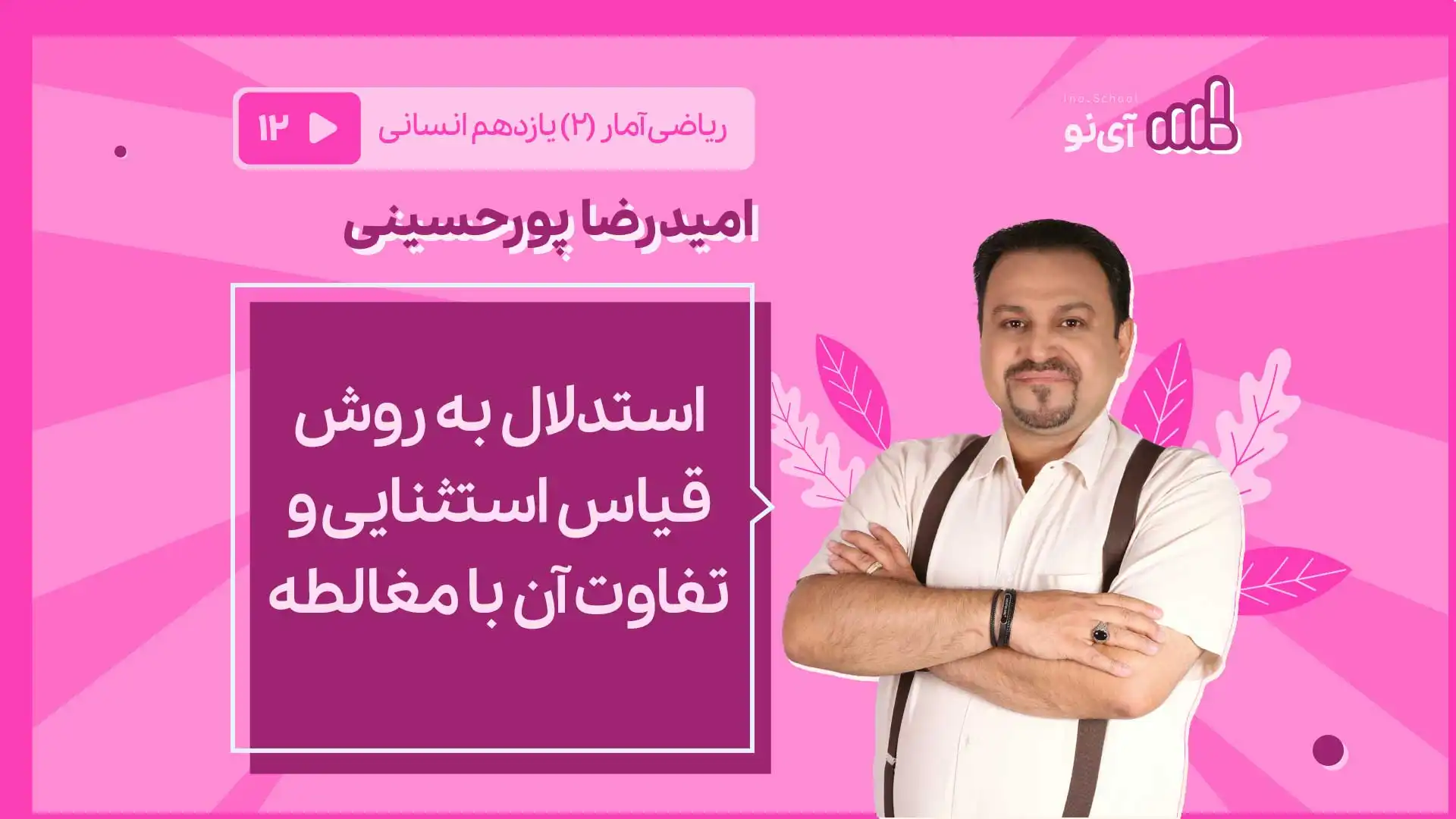تصویر پیش نمایش درس استدلال به روش قیاس استثنایی و تفاوت آن با مغالطه