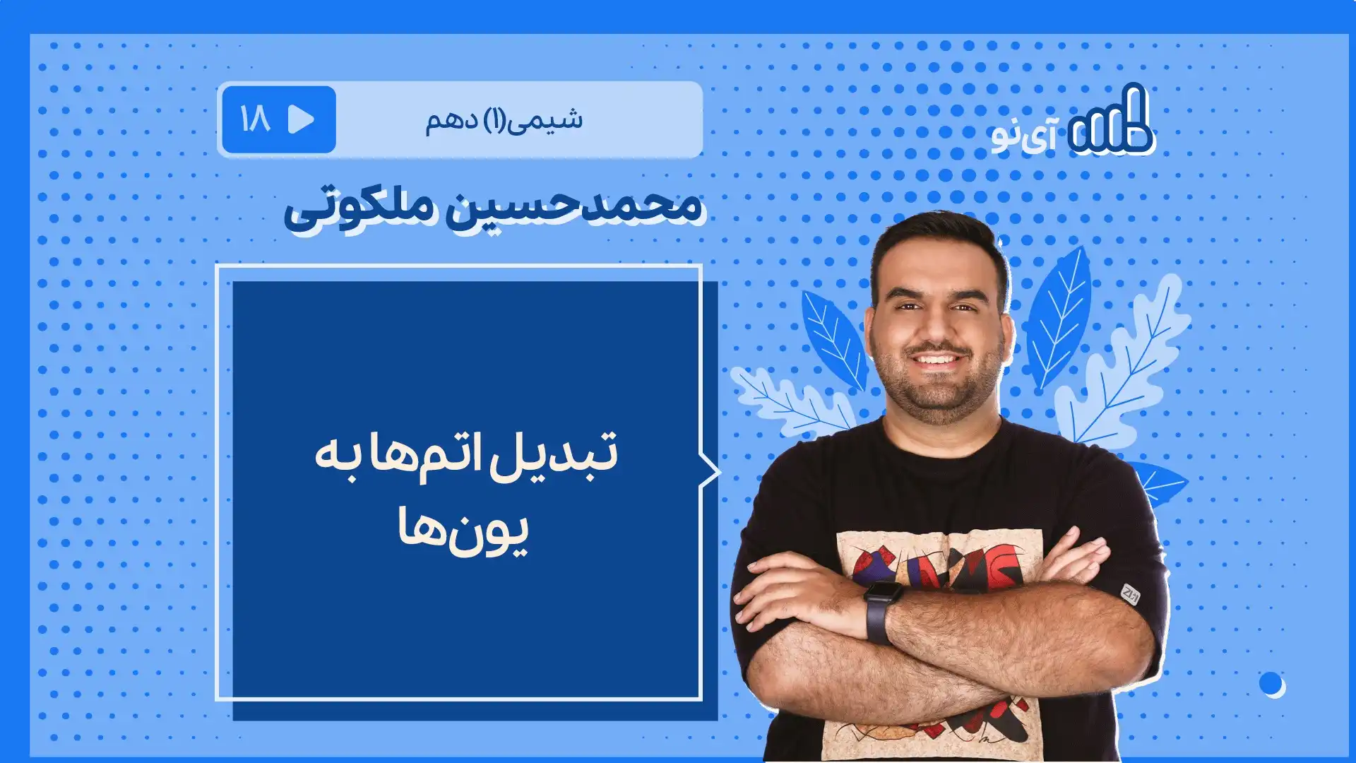 تصویر پیش نمایش درس تبدیل اتم ها به یون ها