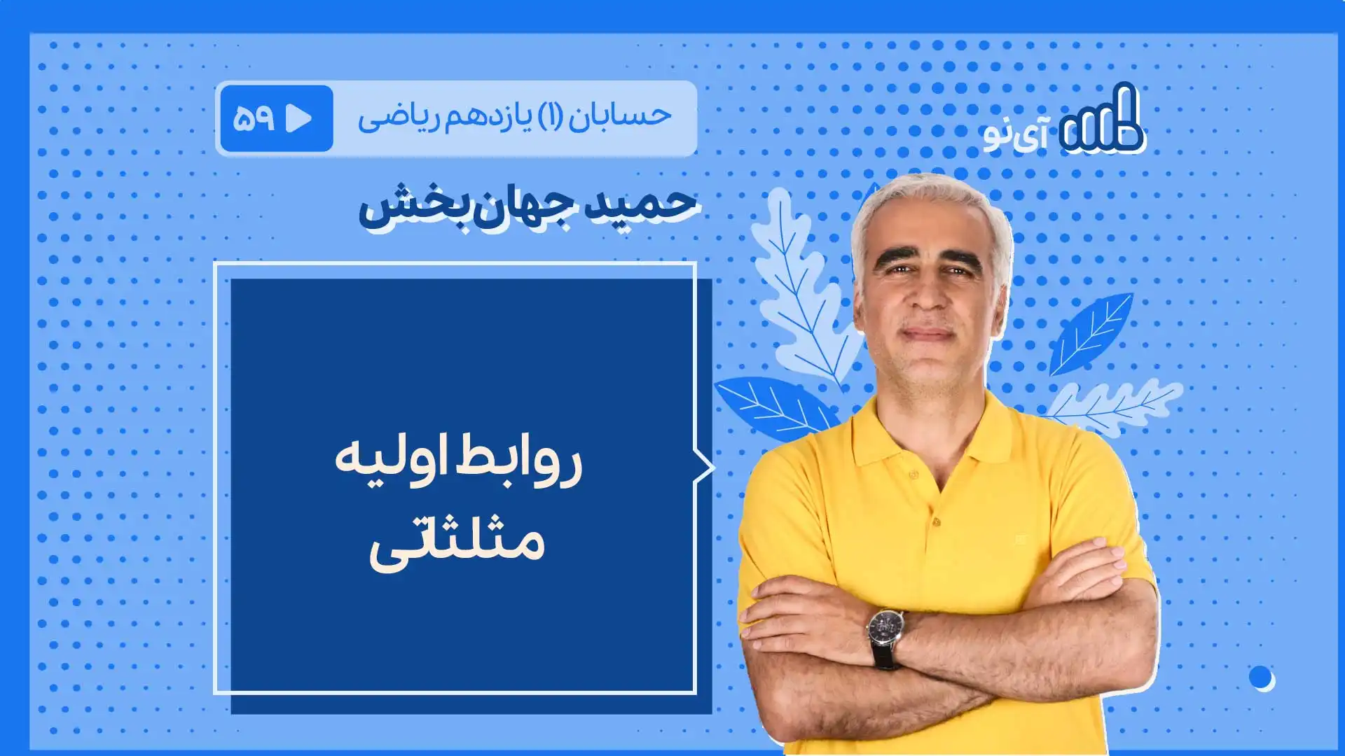 تصویر پیش نمایش درس روابط اولیه مثلثاتی