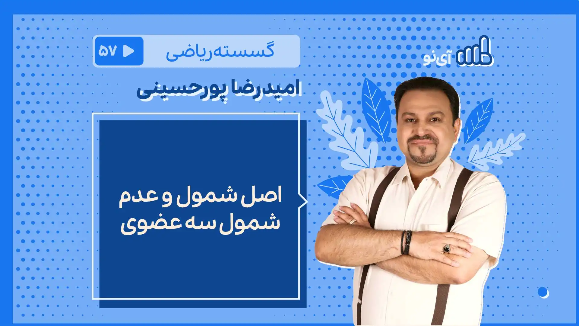 تصویر پیش نمایش درس اصل شمول و عدم شمول سه عضوی