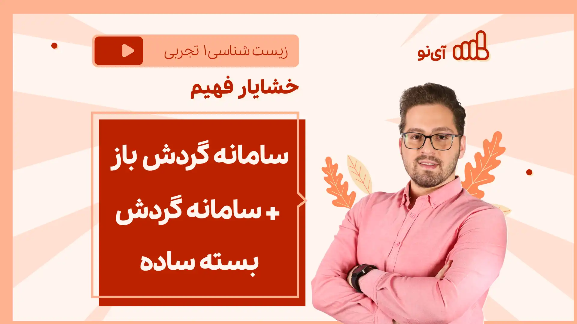 تصویر پیش نمایش درس نکته و تست سامانه گردش باز + سامانه گردش بسته ساده