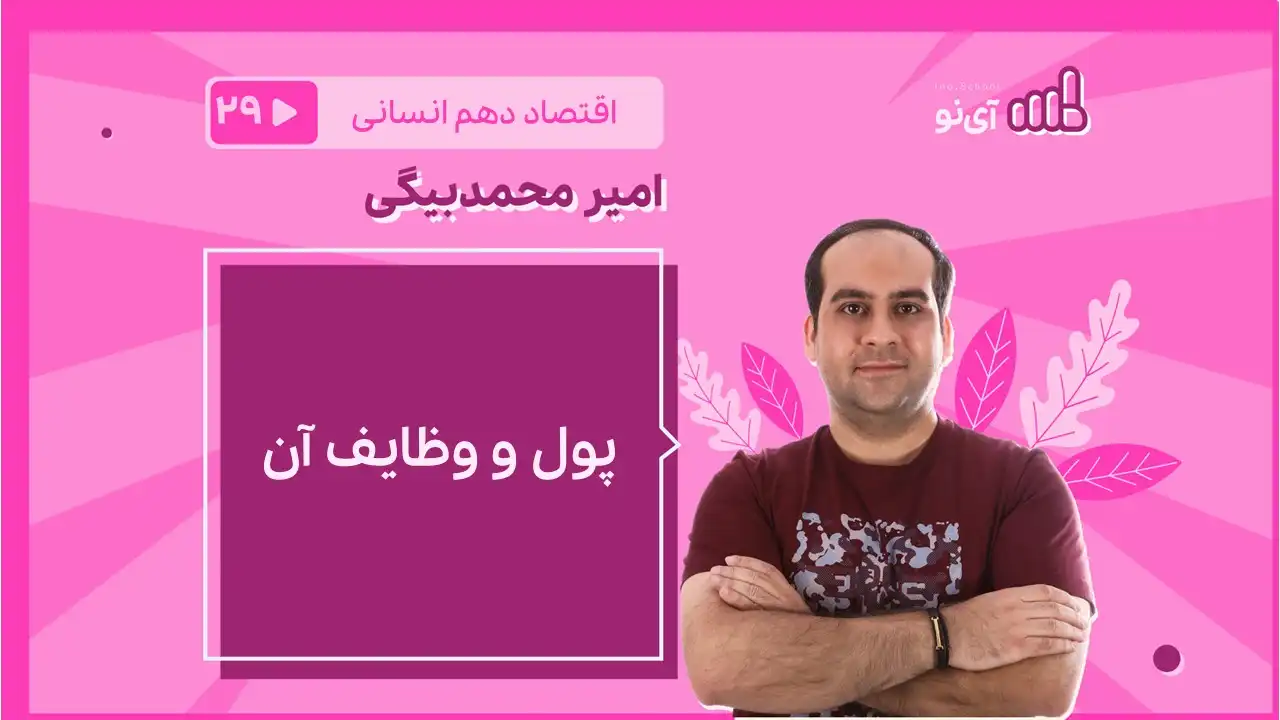تصویر پیش نمایش درس پول و وظایف آن