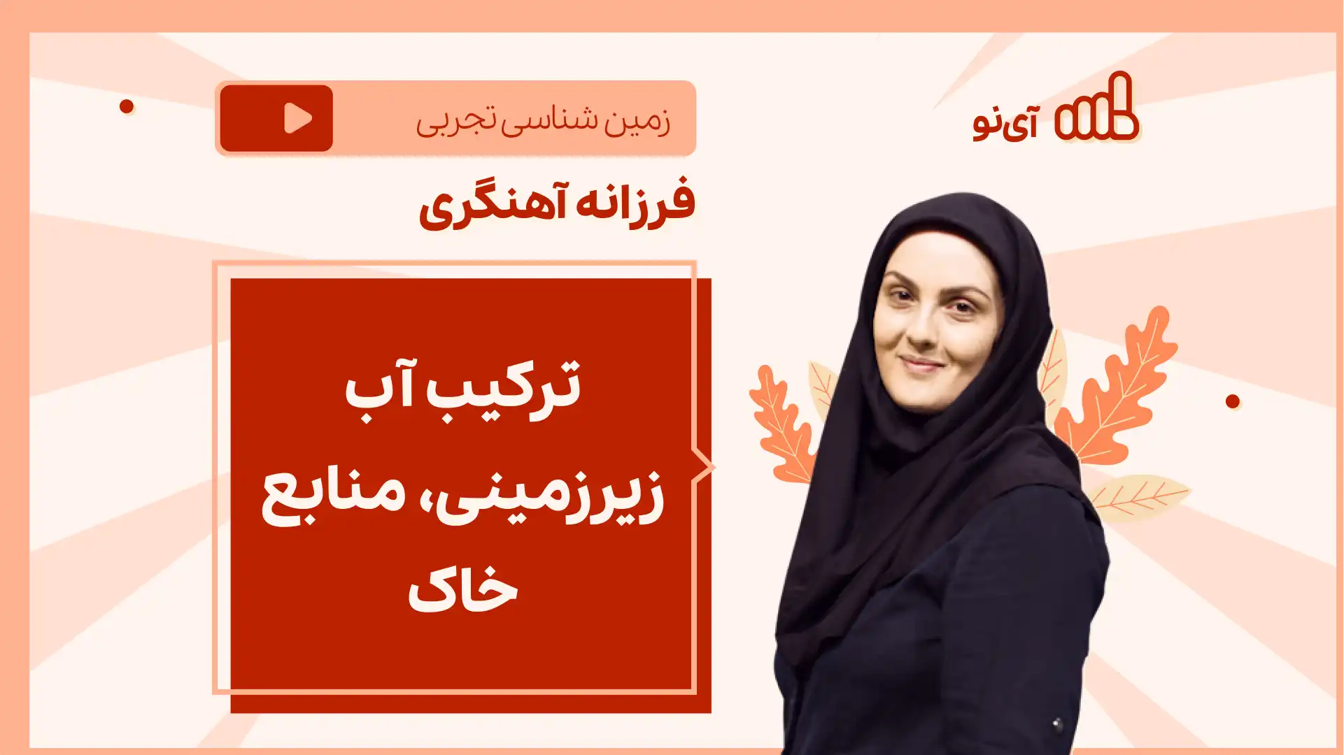 تصویر پیش نمایش درس نکته و تست ترکیب آب زیرزمینی، منابع خاک