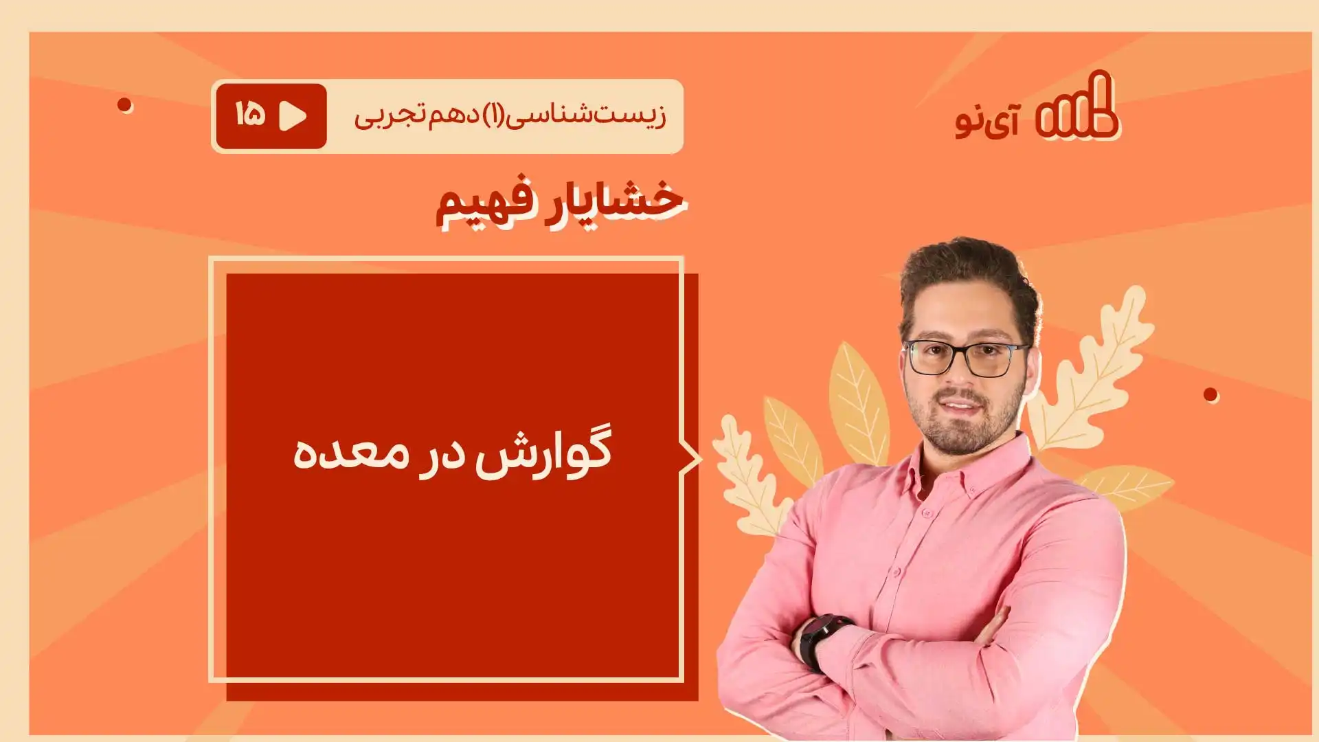 تصویر پیش نمایش درس گوارش در معده