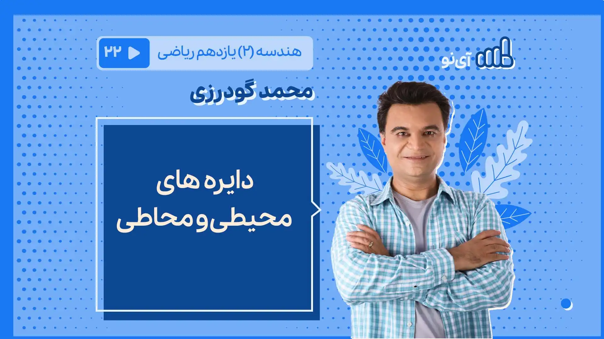 تصویر پیش نمایش درس دایره های محیطی و محاطی