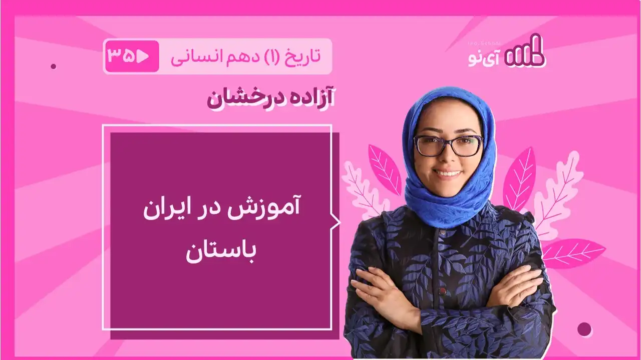تصویر پیش نمایش درس آموزش در ایران باستان