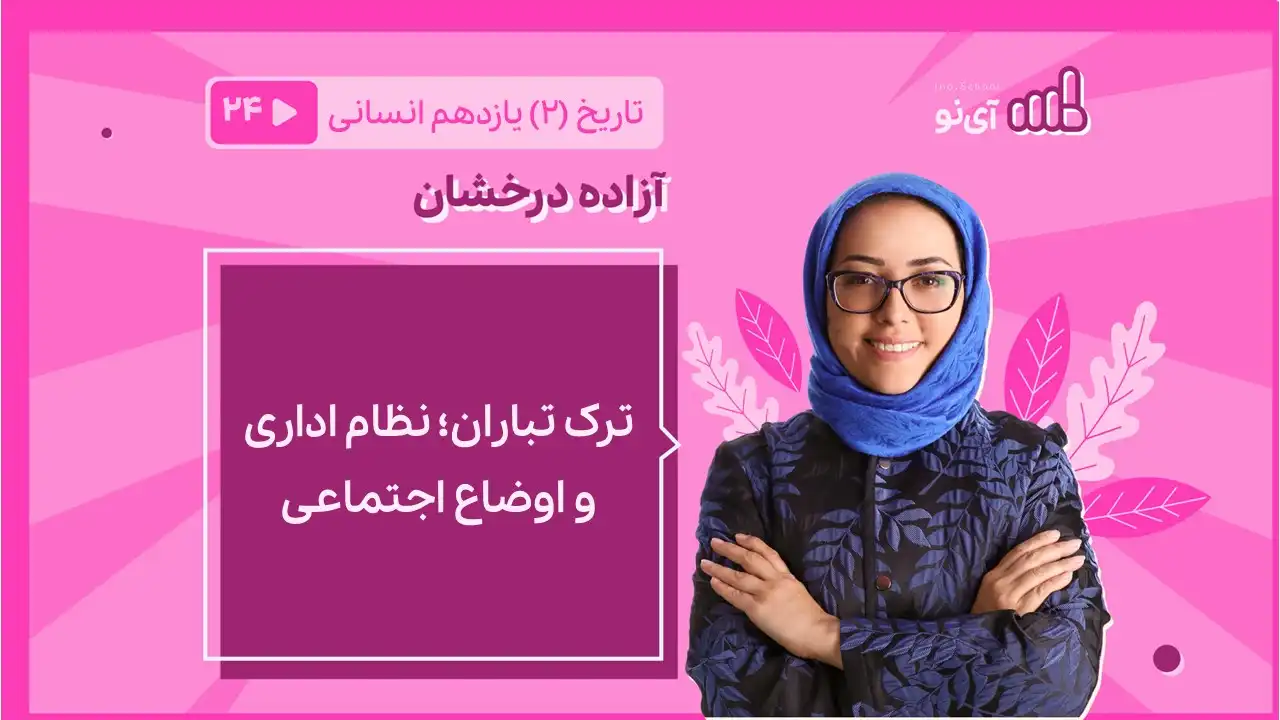 تصویر پیش نمایش درس ترک تباران؛ نظام اداری و اوضاع اجتماعی