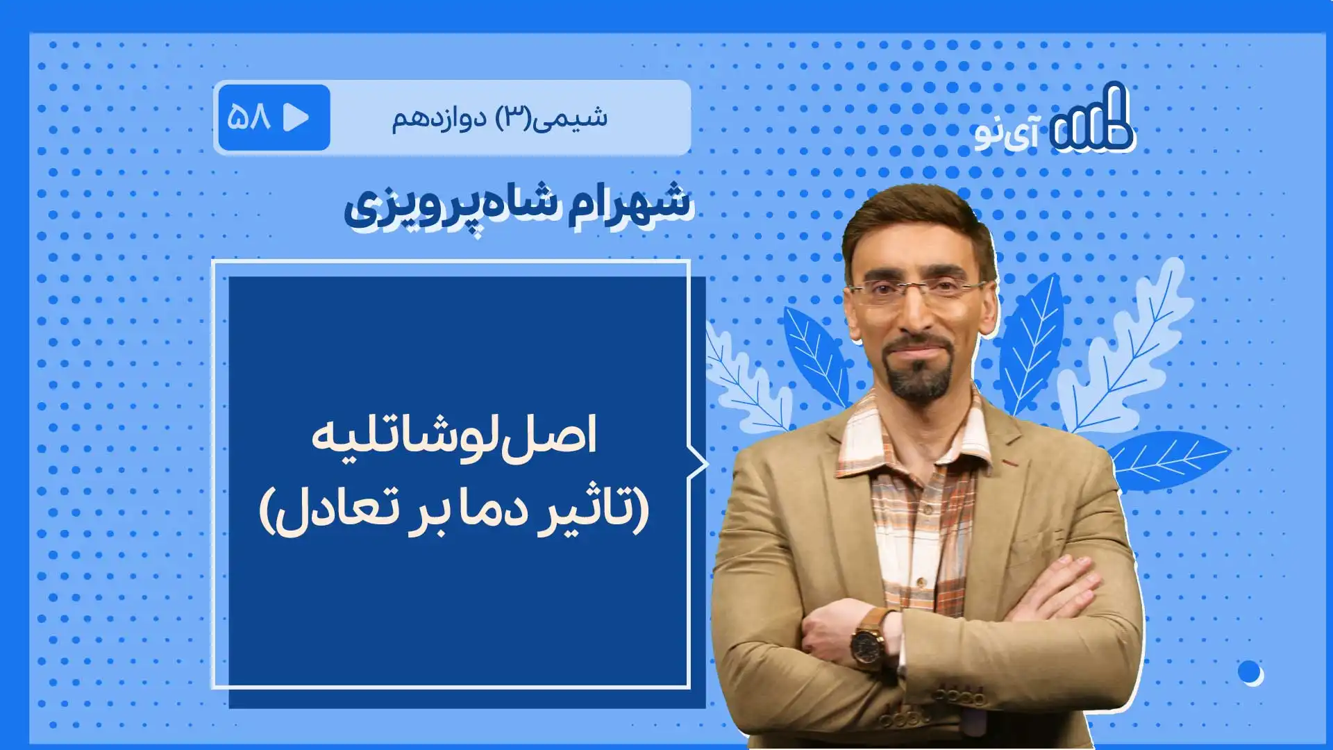 تصویر پیش نمایش درس اصل لوشاتلیه (تاثیر دما بر تعادل)
