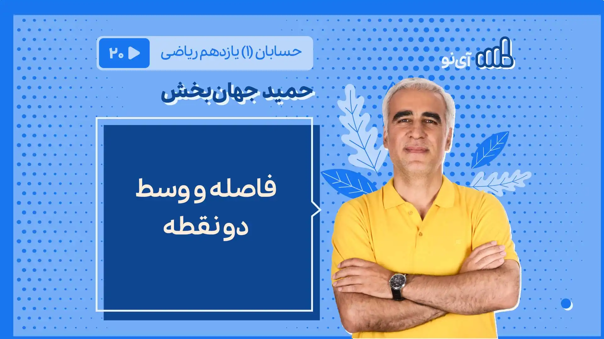 تصویر پیش نمایش درس فاصله و وسط دو نقطه